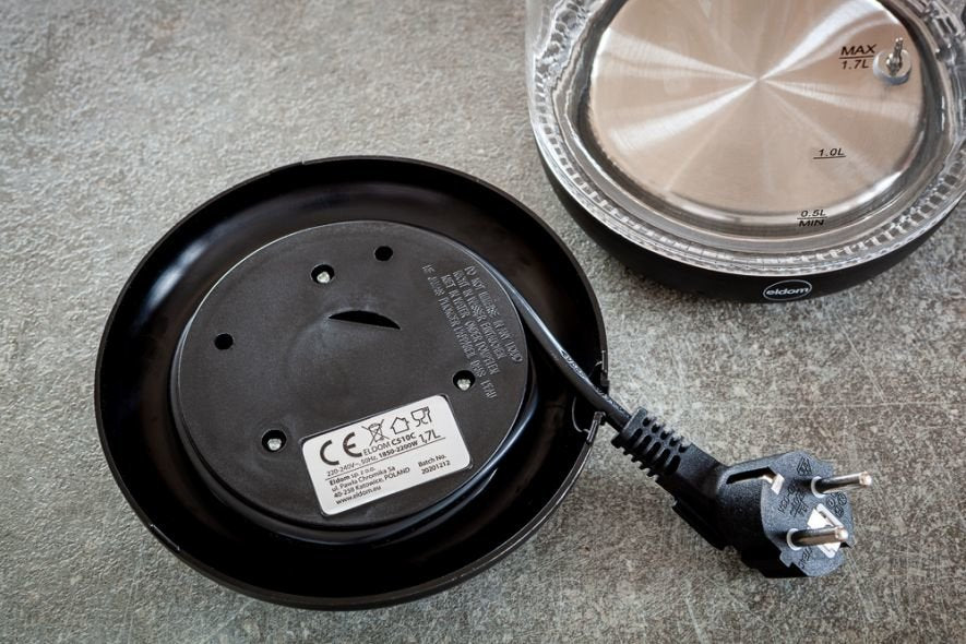EAN 5908277386054 - ELDOM C510C Lumi tetera eléctrica 1,7 L 2200 W Negro imagen 5