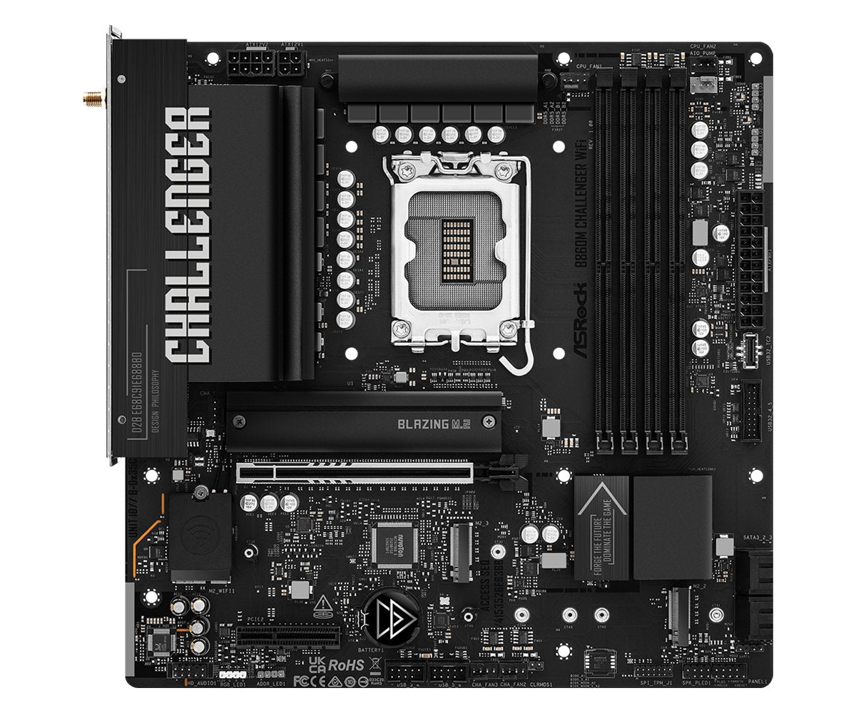 Placa Base Asrock B860m Challenger Wifi Ddr5 Intel S1851 Retail