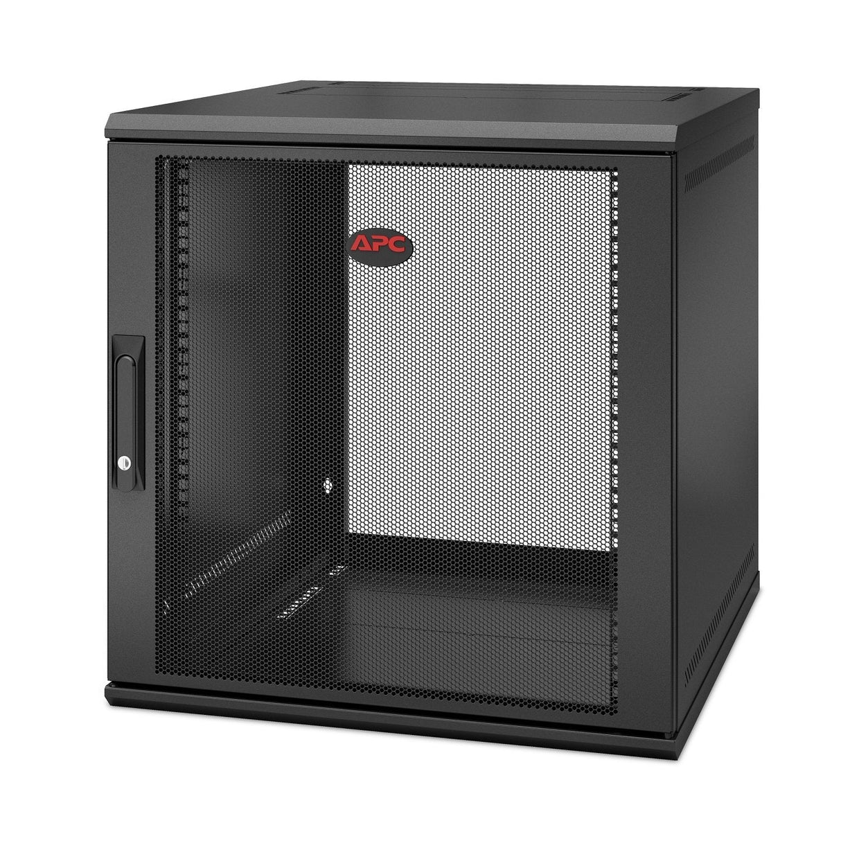 Apc Netshelter Wx 12u Single Hinged Wall-Mount Enclosure 600mm Deep Bastidor De Pared Negro