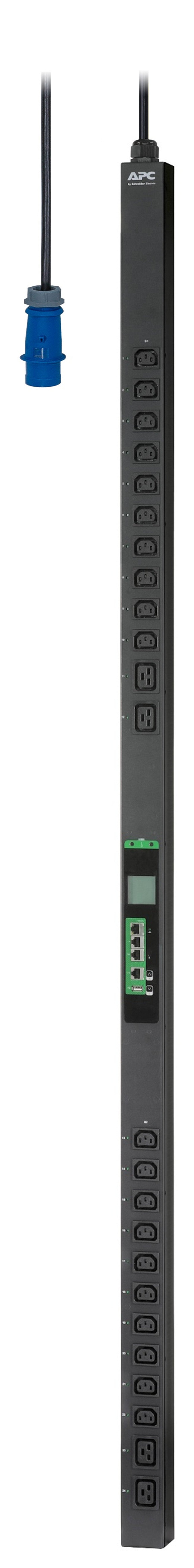 Apc Easy Switched Pdu Epdu1116s Unidad De Distribución De Potencia (Montaje En Bastidor) Ca 200/208/230 V 3680 Va Ethernet Input: Iec 60309 2p+E Conectores De Salida: 24 (4 X Iec 60320 C19 20 X Iec 60320 C13) 0u 3 M Cable Negro