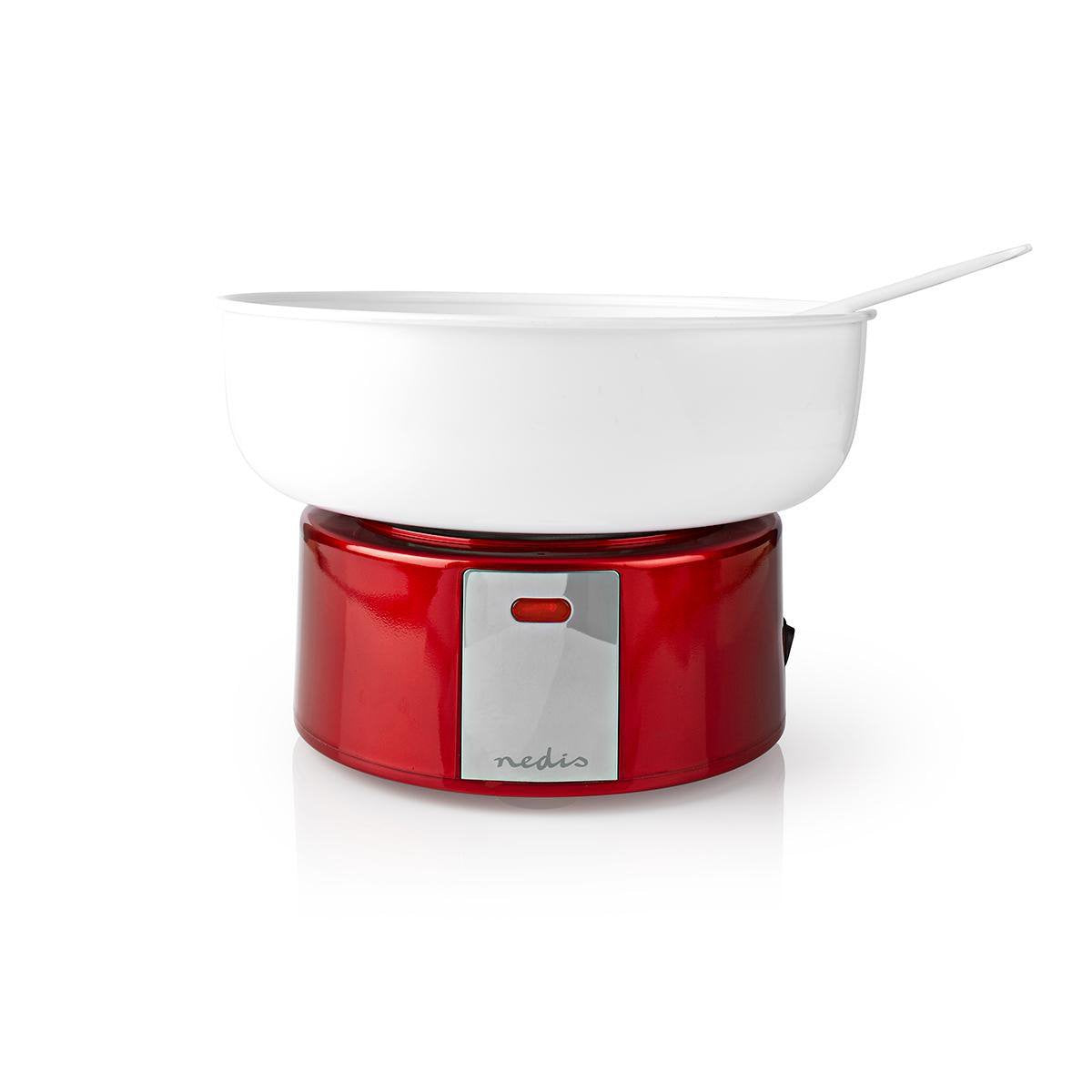 EAN 5412810322503 - Nedis FCCM100FRD algodonera de azúcar Rojo, Blanco 500 W imagen 1