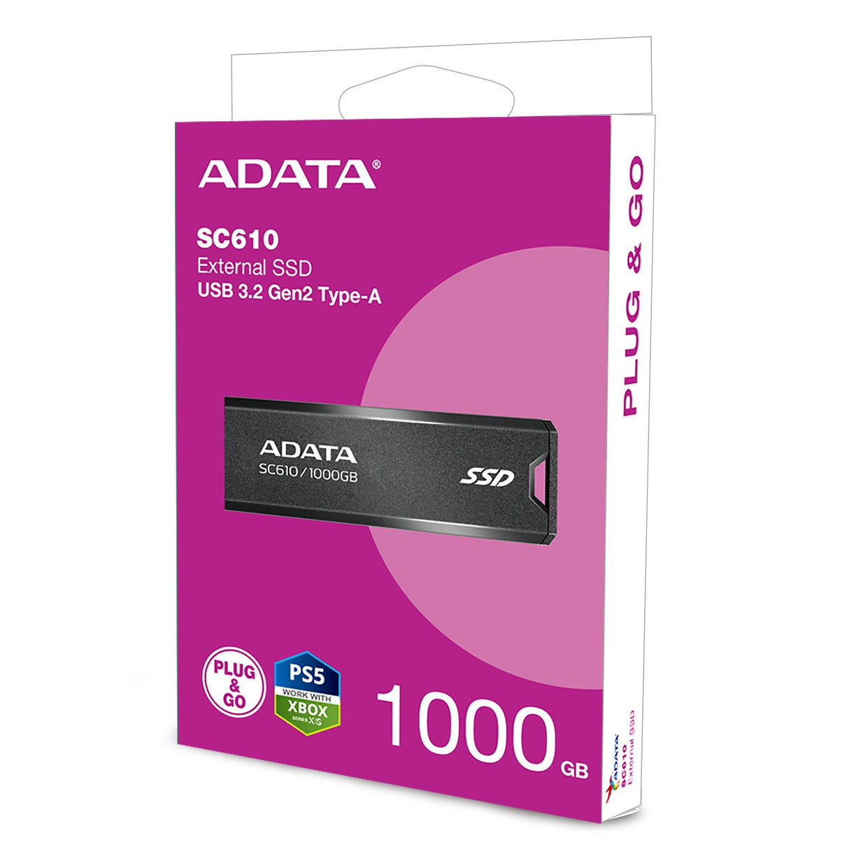 EAN 4711085945051 - ADATA SC610 unidad flash USB 1 TB USB tipo A 3.2 Gen 2 (3.1 Gen 2) Negro imagen 12