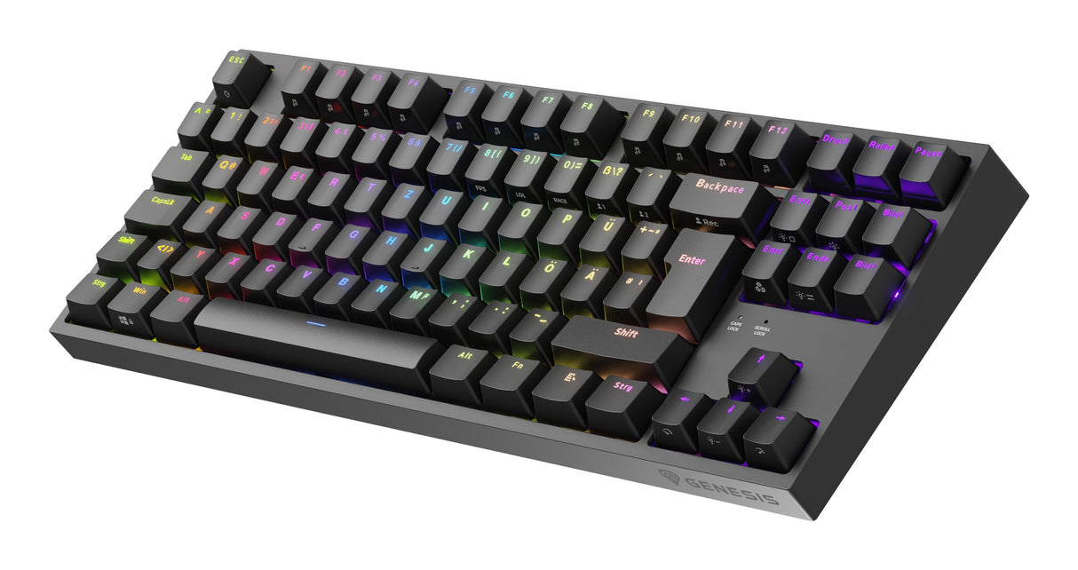 EAN 5901969444643 - GENESIS Thor 404 TKL teclado Juego USB QWERTZ Alemán Negro imagen 11
