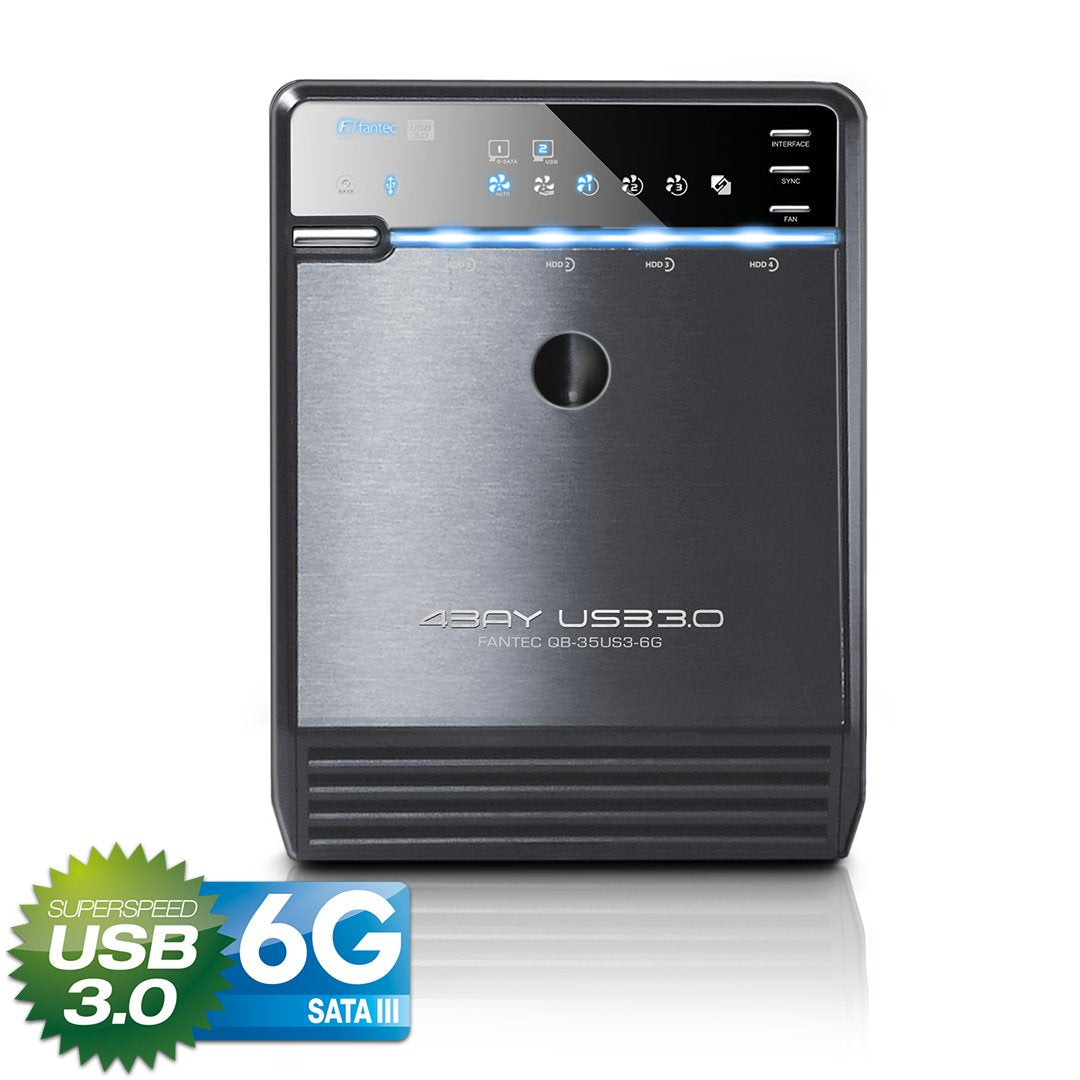 Fantec Qb-35us3-6g Caja Nas 4xhdd 3.5" Esata Usb 3.0
