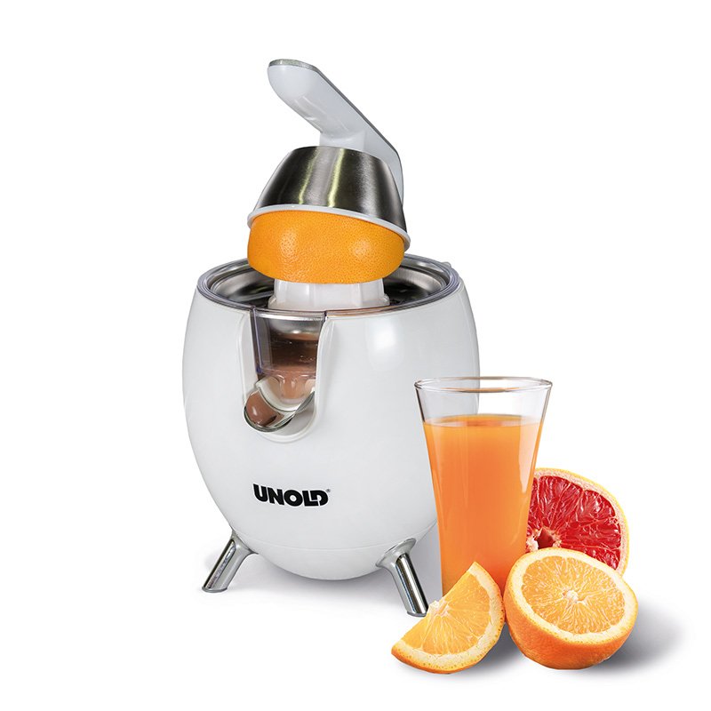 EAN 4011689781308 - Unold Power Juicy Exprimidor eléctrico con brazo 1100 W Blanco imagen 8