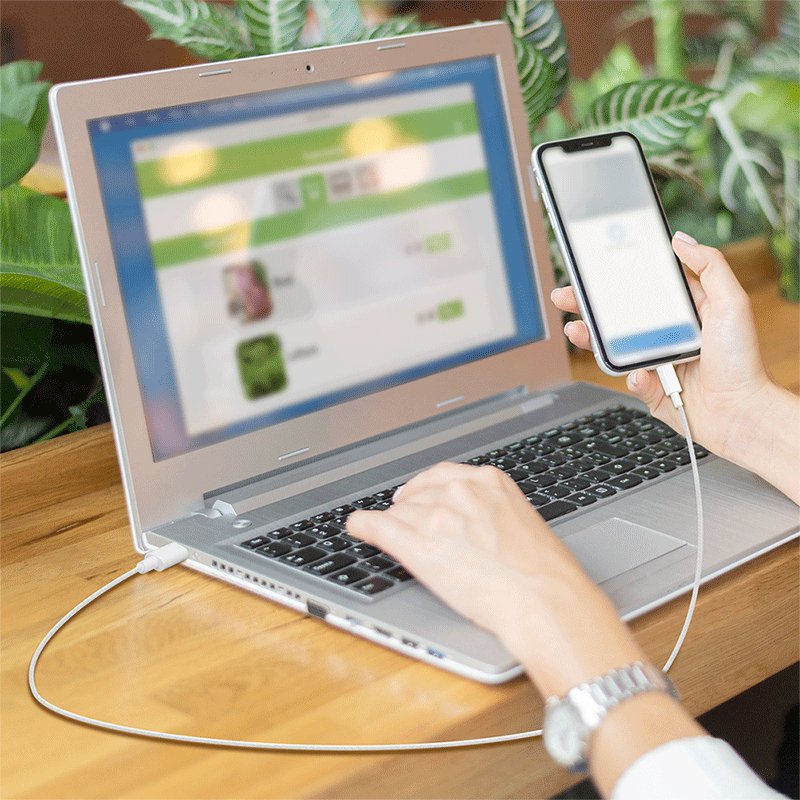 Cable De 1,00m Usb 2.0 0.48 Gbit/S Pd60w Usb C Macho A Usb-A Macho Blanco Nylon Logilink Retail