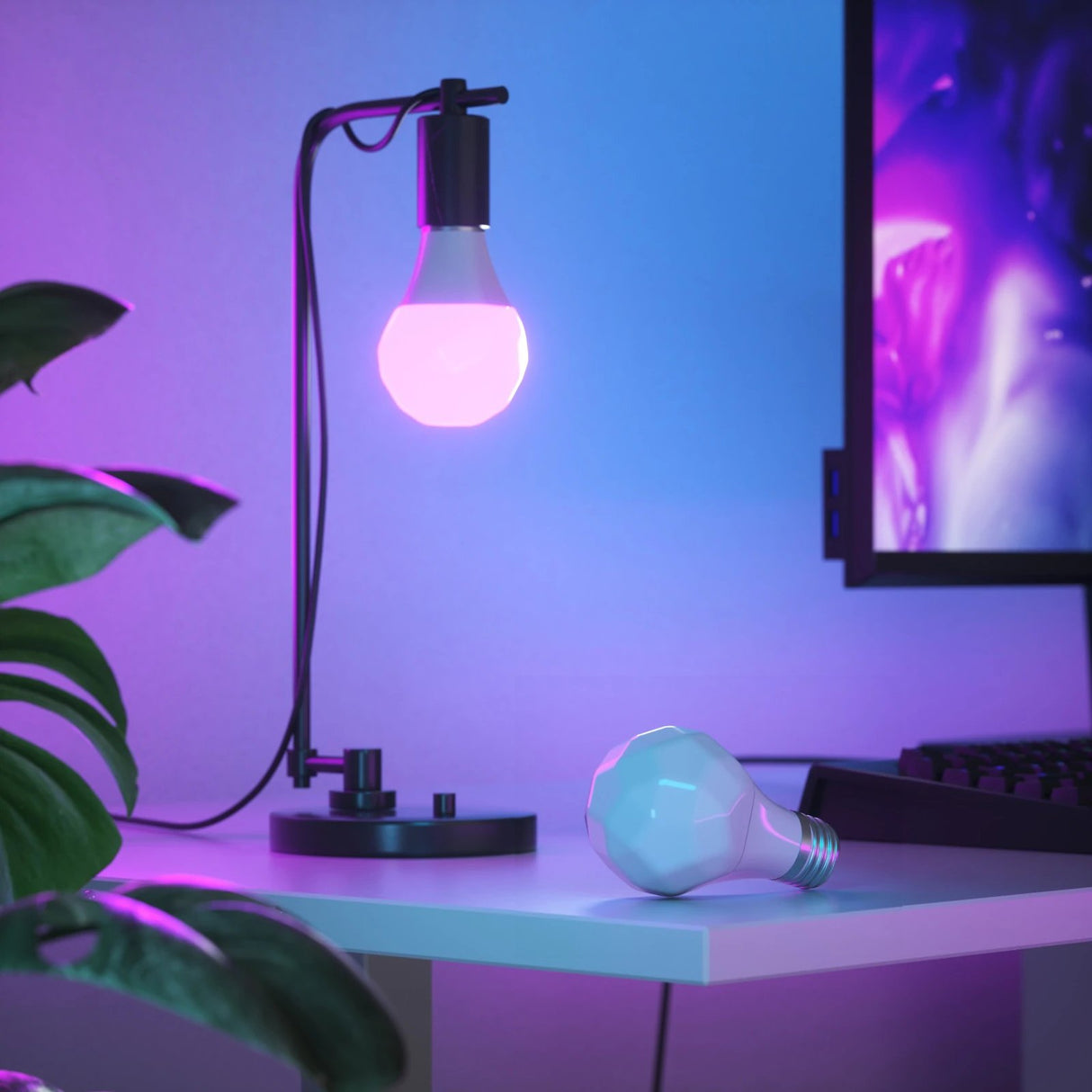 EAN 4897105331377 - Nanoleaf NF080B02-3A19B iluminación inteligente Bombilla inteligente Wi-Fi 8,5 W imagen 2
