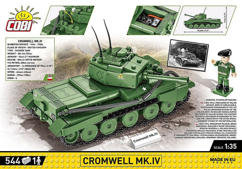 EAN 5902251022693 - COBI Cromwell Mk.IV imagen 4