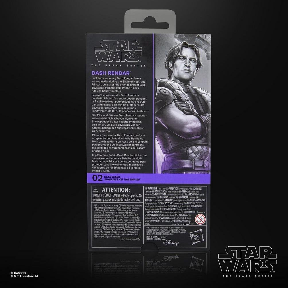 Figura Dash Rendar Sombras Del Imperio Star Wars 15cm