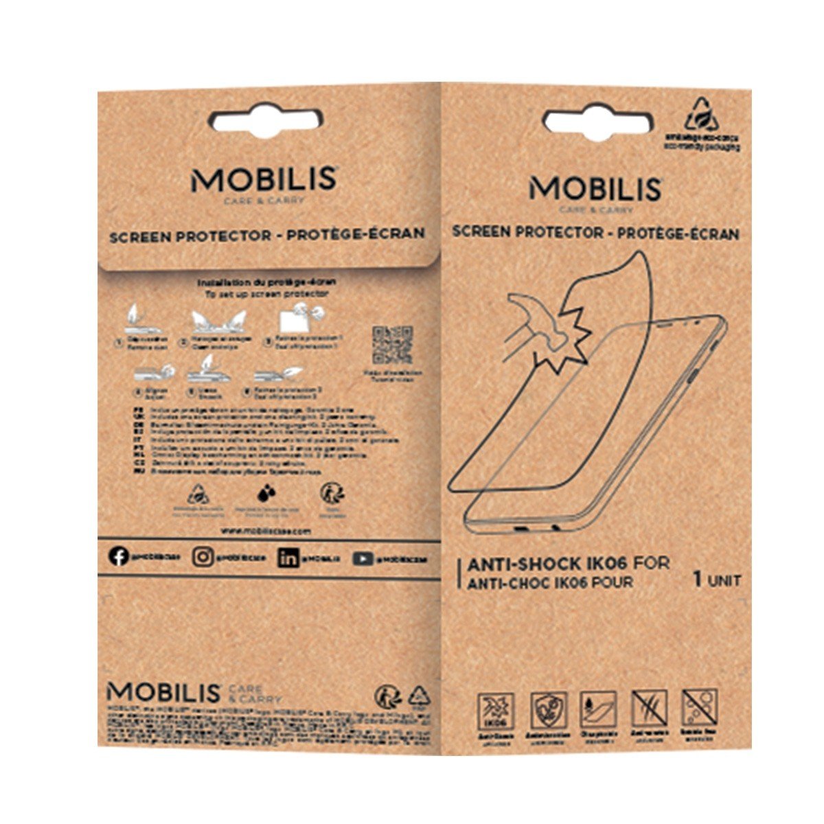 EAN 3700992535197 - Mobilis 036348 protector de pantalla o trasero para teléfono móvil Protector de pantalla anti-reflejante imagen 2