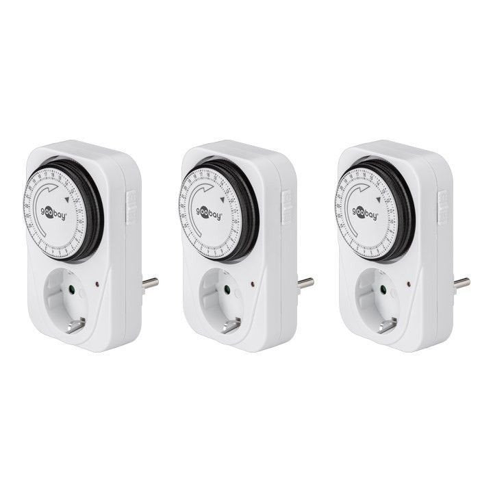 EAN 4040849555398 - Goobay 55539 contador eléctrico Blanco Temporizador diario imagen 1