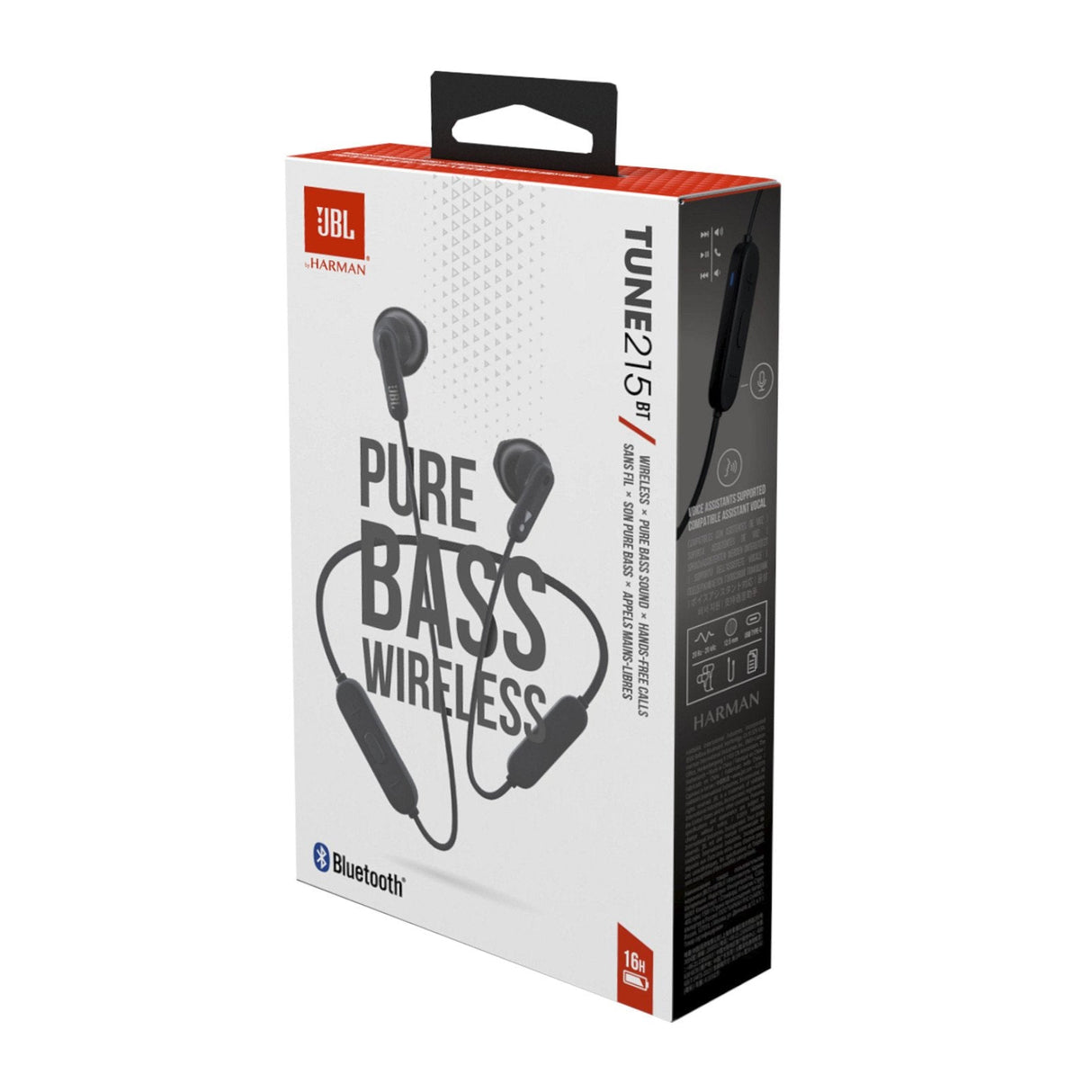 Auricular Jbl Tune 215 Negro Bt