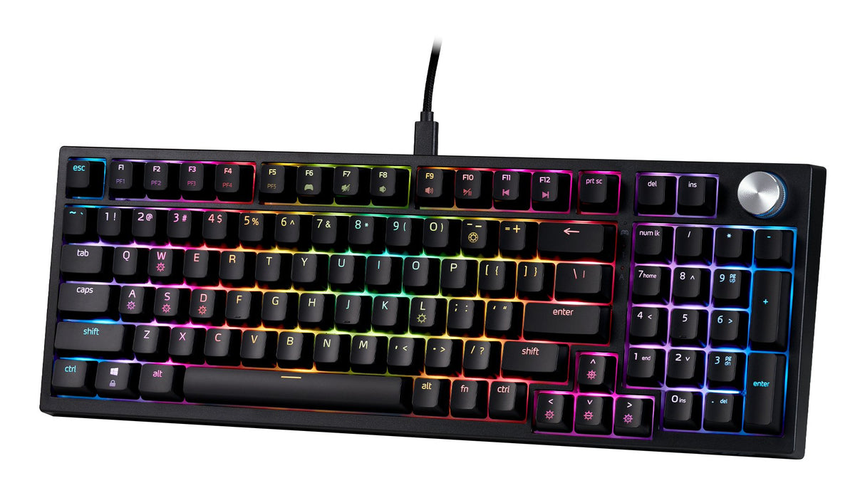 Teclado Español  Gaming Xpg Sorcerer Rgb Usb-C Bk Es