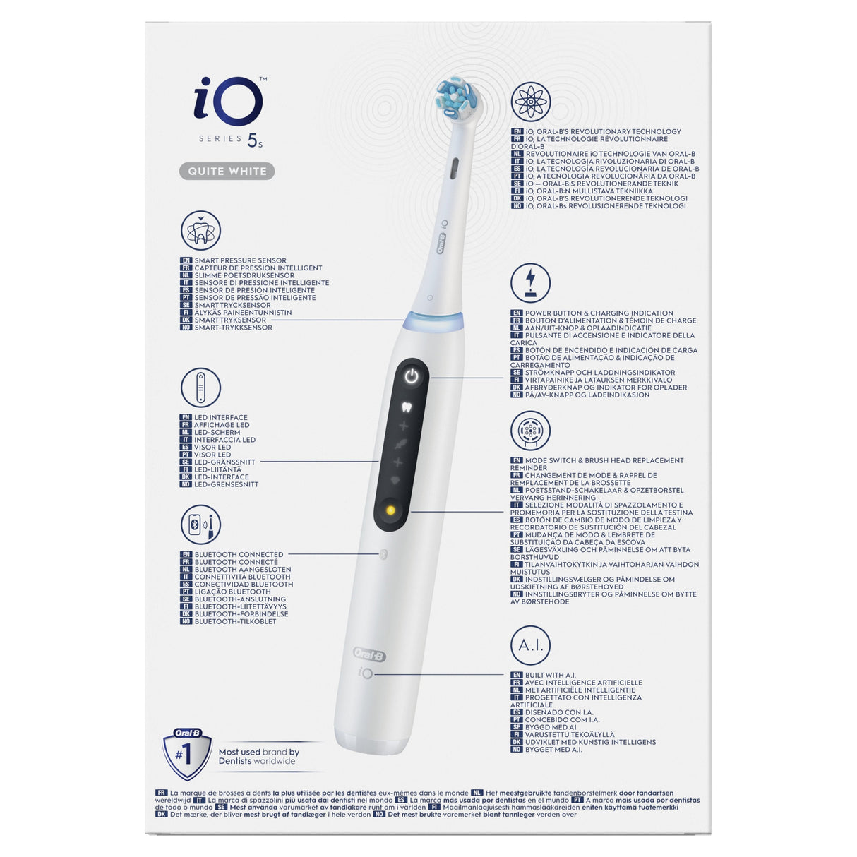 Cepillo Dental Oral-B Io Serie 5s Blanco