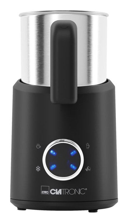 Espumador De Leche Clatronic Ms 3812 Negro Acero Inoxidable, 500 Vatios 264011