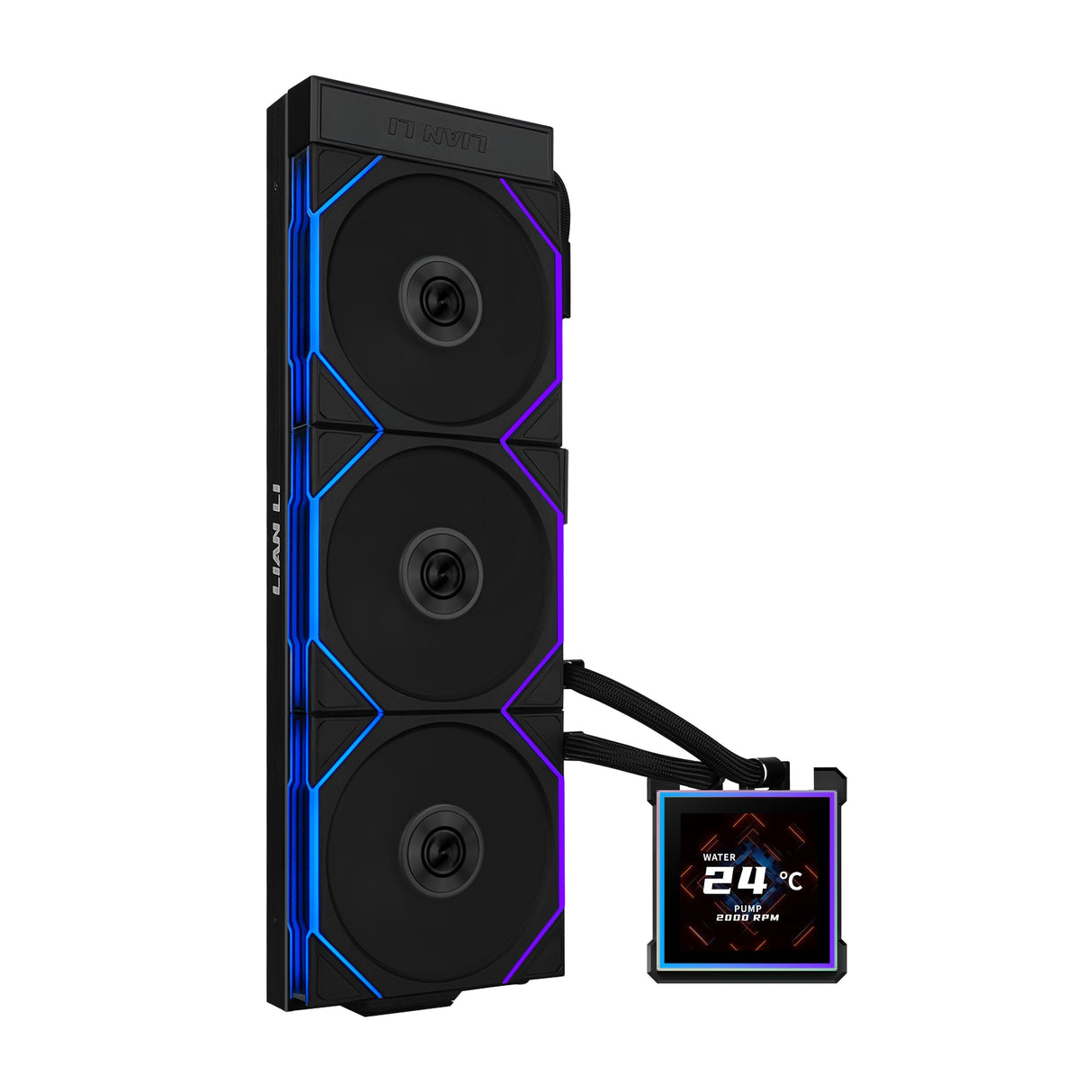 Refrigeracion Liquida Cpu Lianli Hydroshift Ii Lcd-S 360tl B