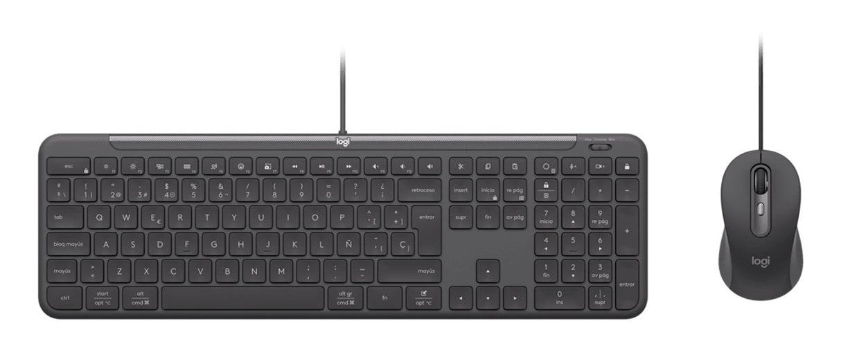 EAN 5099206129993 - Logitech 920-013359 teclado Ratón incluido Hogar / Oficina USB AZERTY Grafito imagen 1