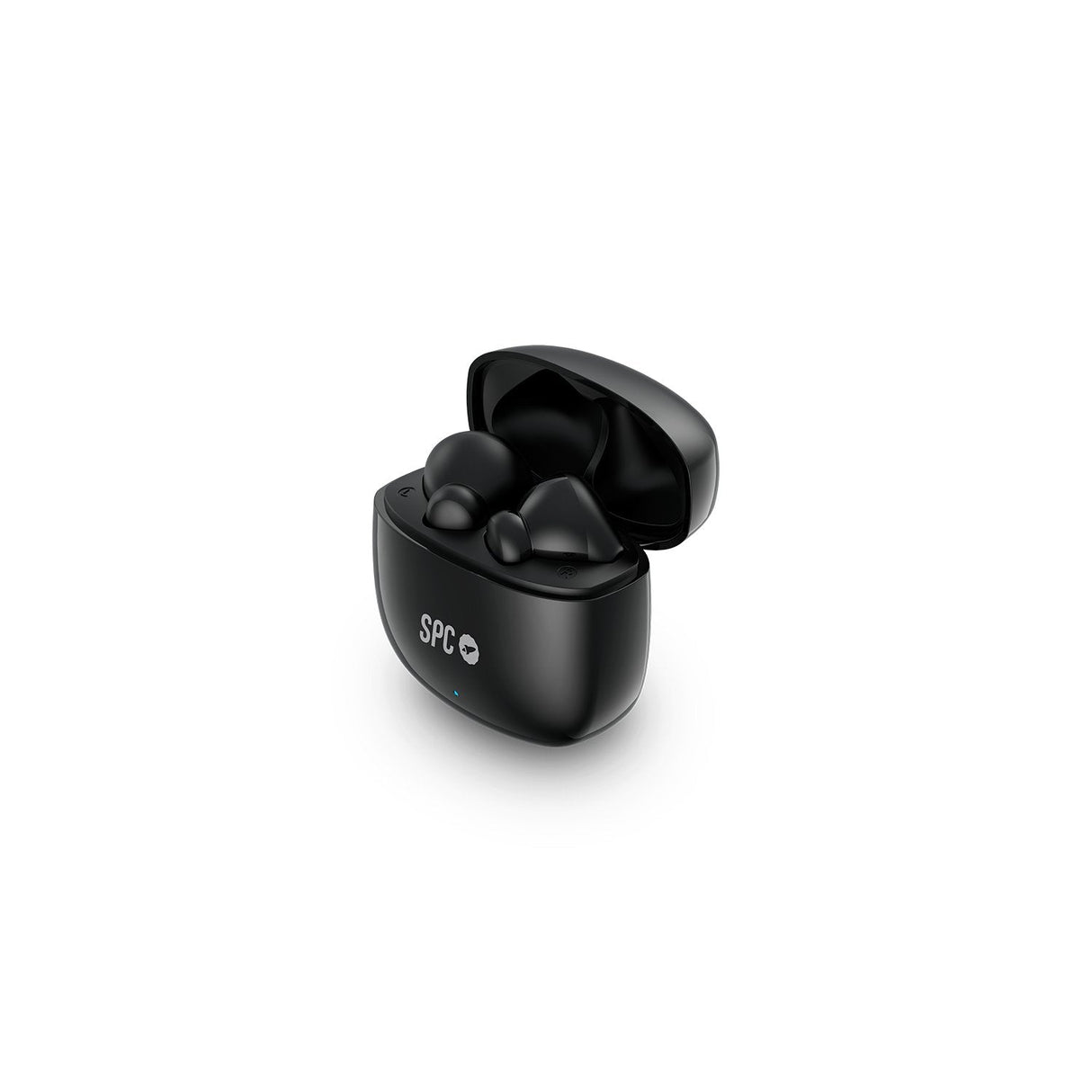 Auriculares Bluetooth Spc Zion 2 Play Con Estuche De Carga Autonomía 7h Stick Corto 30mm Negros