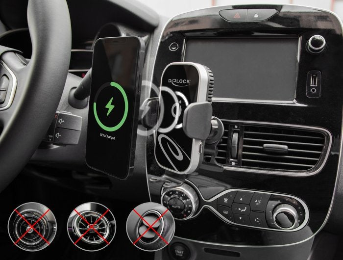 EAN 4043619669394 - DeLOCK 66939 soporte Soporte activo para teléfono móvil Teléfono móvil/smartphone Negro, Gris imagen 8