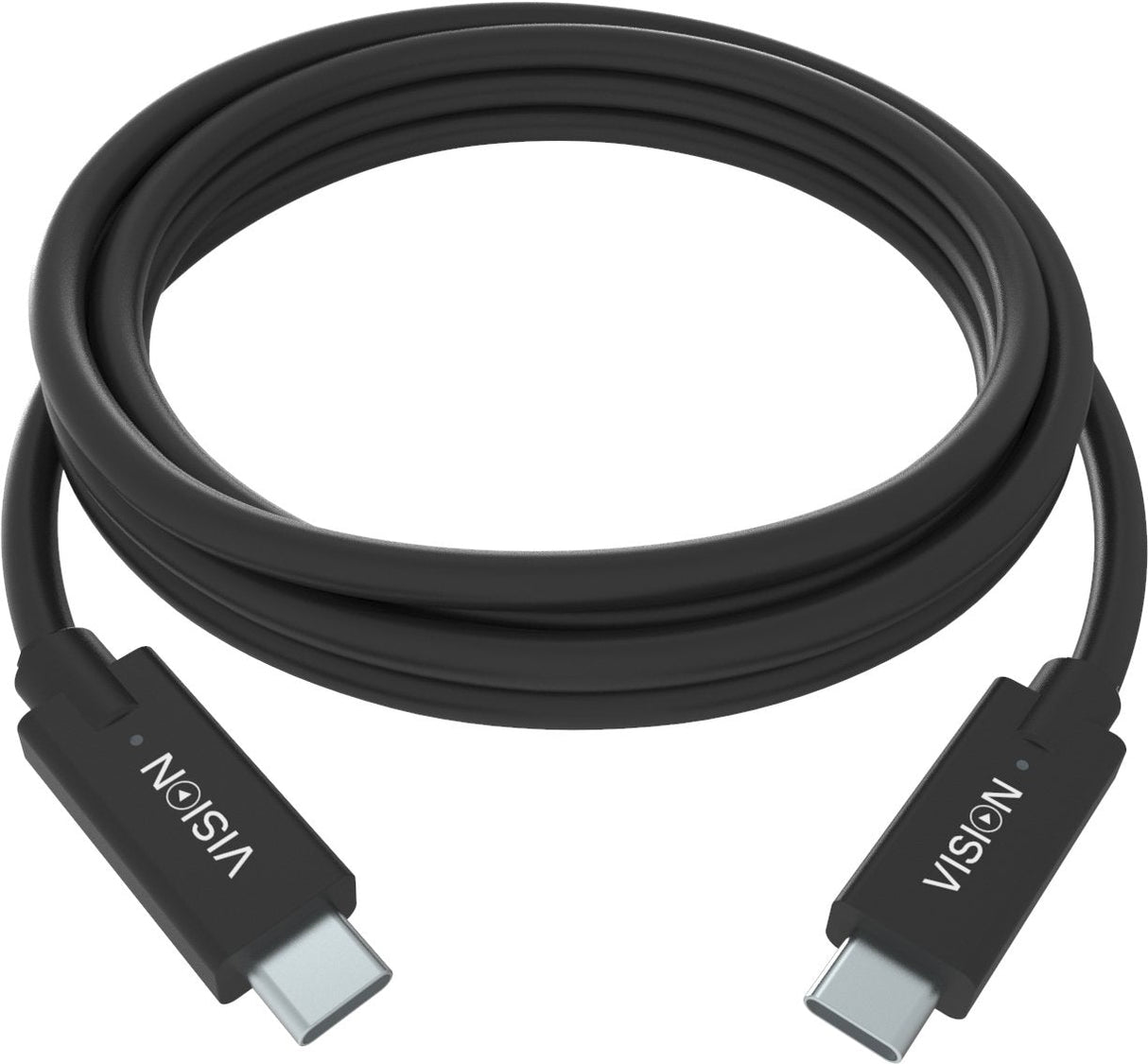 Cable Usb C De 2 M Usb 3.2 Gen 1 10 Gbps Soporta Corriente De Carga De 5 A Usb C 3.2 (M) A Usb C 3.2 (M) Diámetro Exterior 5 Mm 32 + 24 Awg Negro
