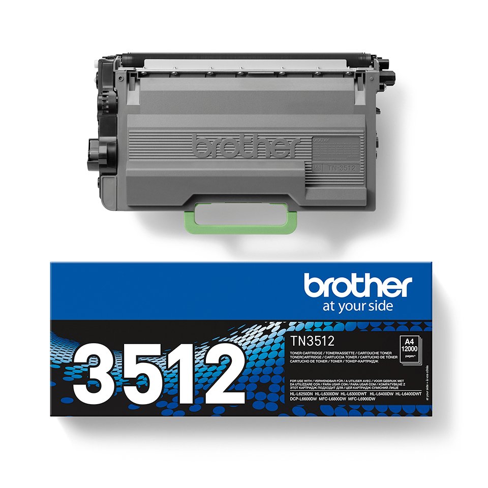 EAN 4977766755665 - Brother TN-3512 cartucho de tóner 1 pieza(s) Original Negro imagen 2