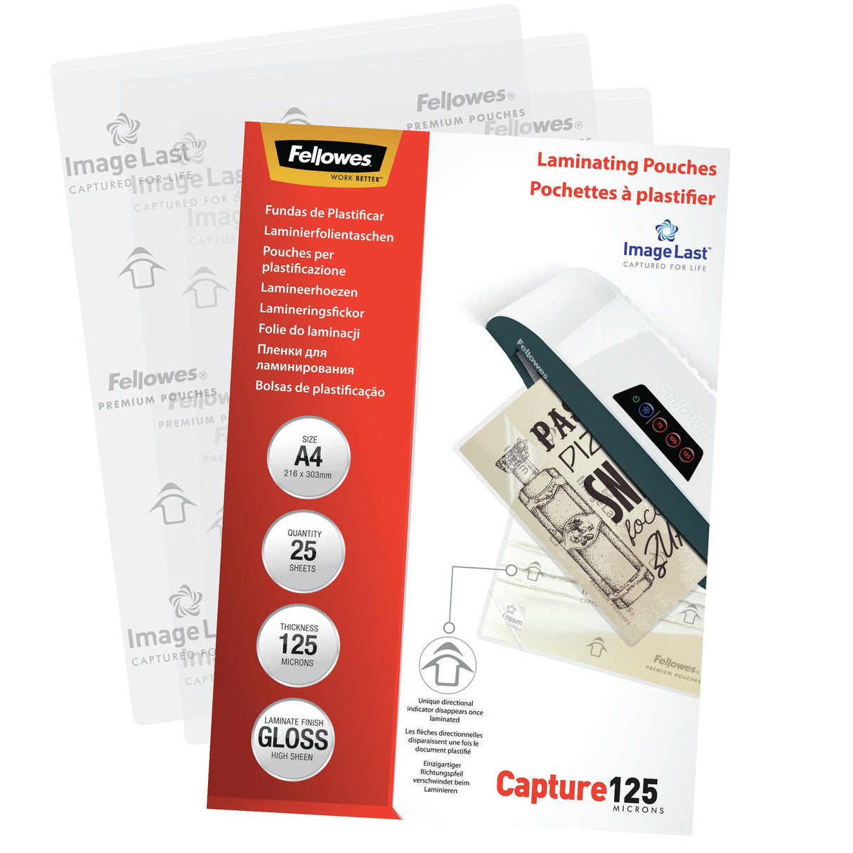 EAN 0077511539633 - Fellowes 5396301 plastificador 25 pieza(s) imagen 4
