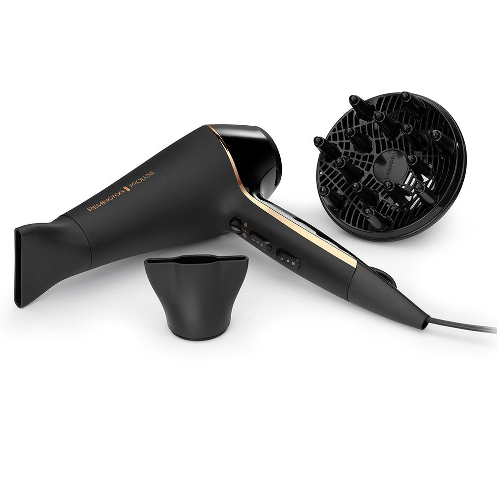 EAN 5038061100631 - Remington PROLuxe Midnight Edition secador 2400 W Negro, Oro imagen 2