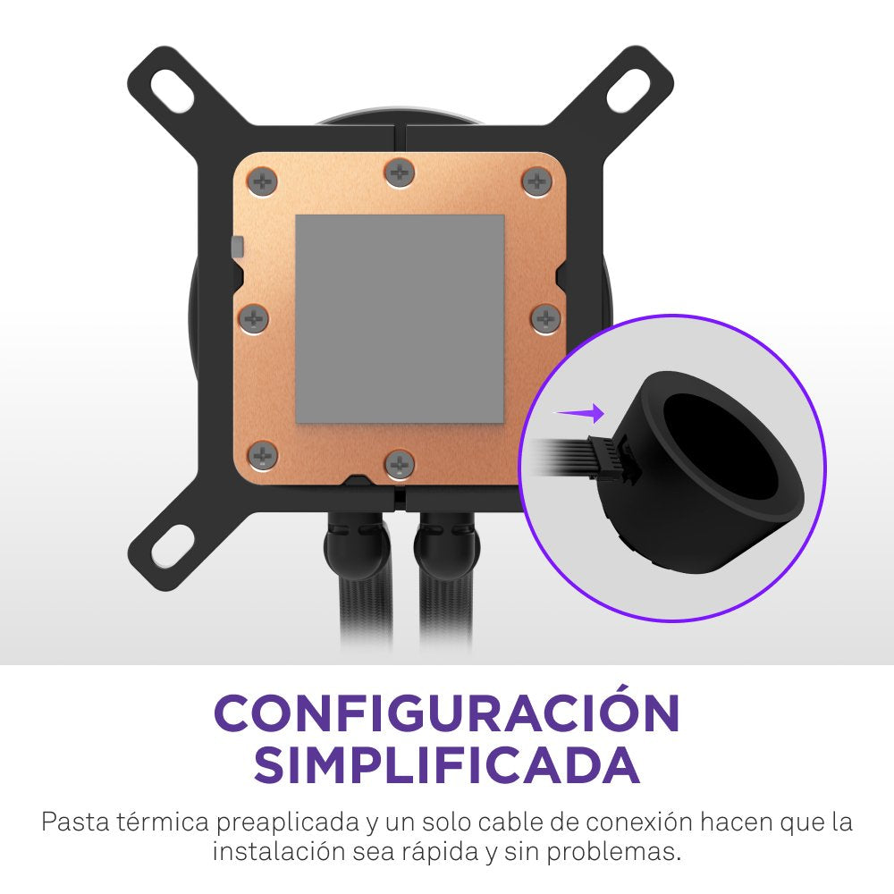 EAN 5056547205212 - NZXT Kraken Plus 360 Procesador Sistema de refrigeración líquida todo en uno 12 cm Negro imagen 7