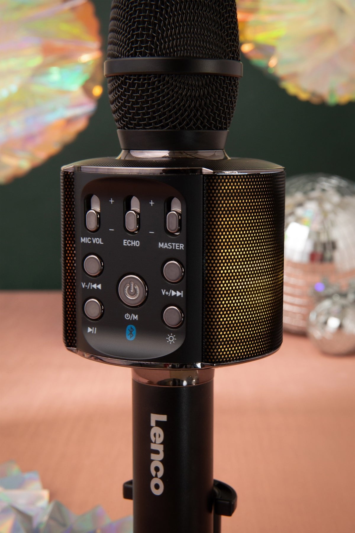 EAN 8711902042105 - Lenco BMC-090 Negro Micrófono para karaoke imagen 12