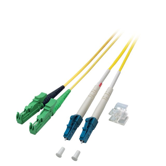 Efb R&M Duplex Cable De Red E2000 Apc-Lc Os2 1m 3mm Amarillo G657a1 Grade C