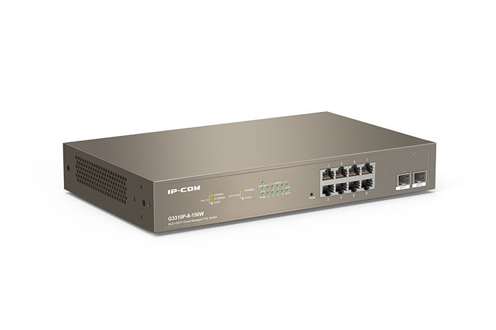 EAN 6932392835165 - IP-COM Networks G3310P-8-150W switch Gestionado L2 Gigabit Ethernet (10/100/1000) Energía sobre Ethernet imagen 3