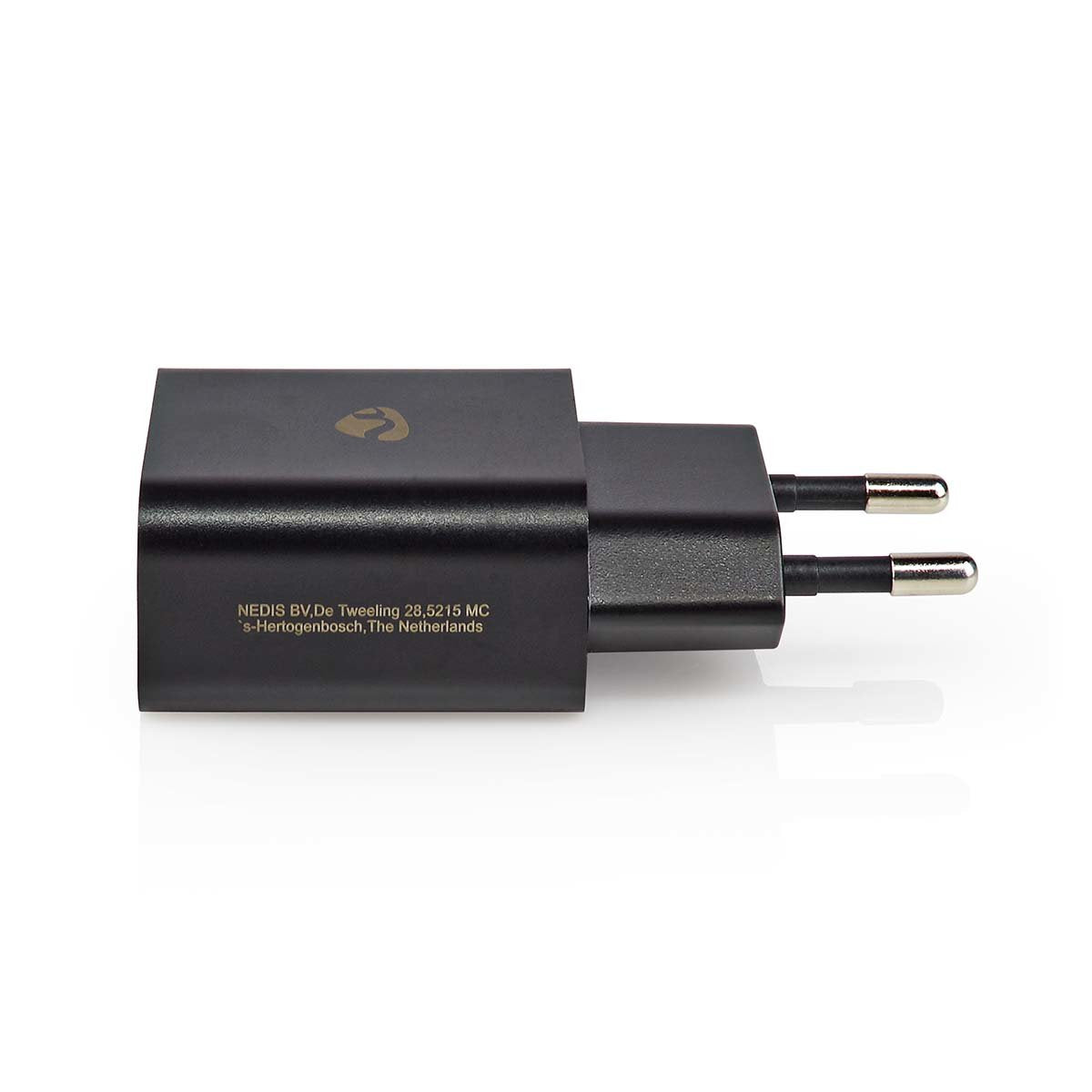 Nedis Cargador 1x 2.4 A Usb-A Lightning De 8 Pines (Suelto) Cable 1.0m/12w Negro