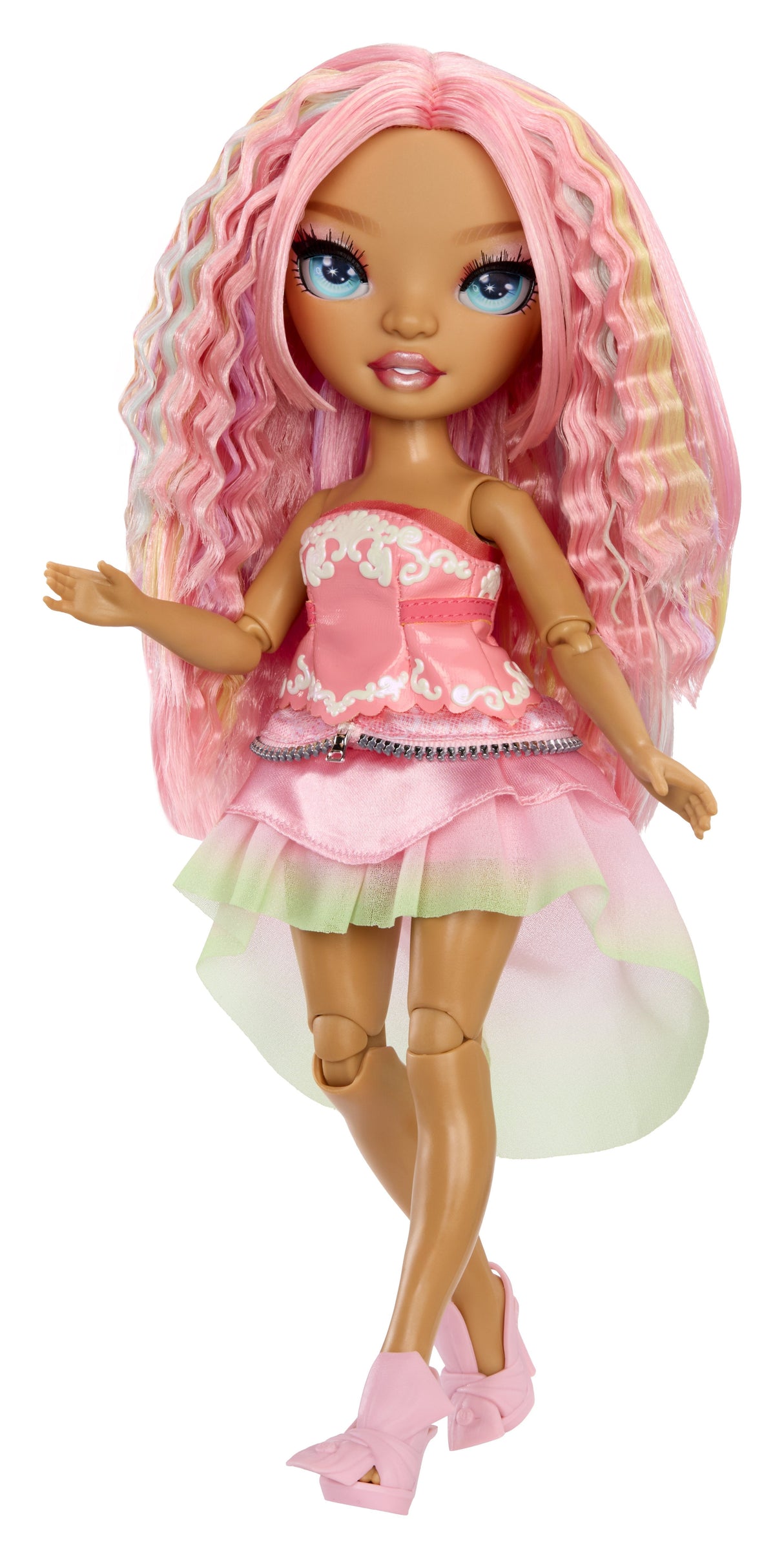 Mga Entertainment Rainbow High Be Dazzling Fashion Dolls - Adeline Rose, Muñeca 597797-Euc