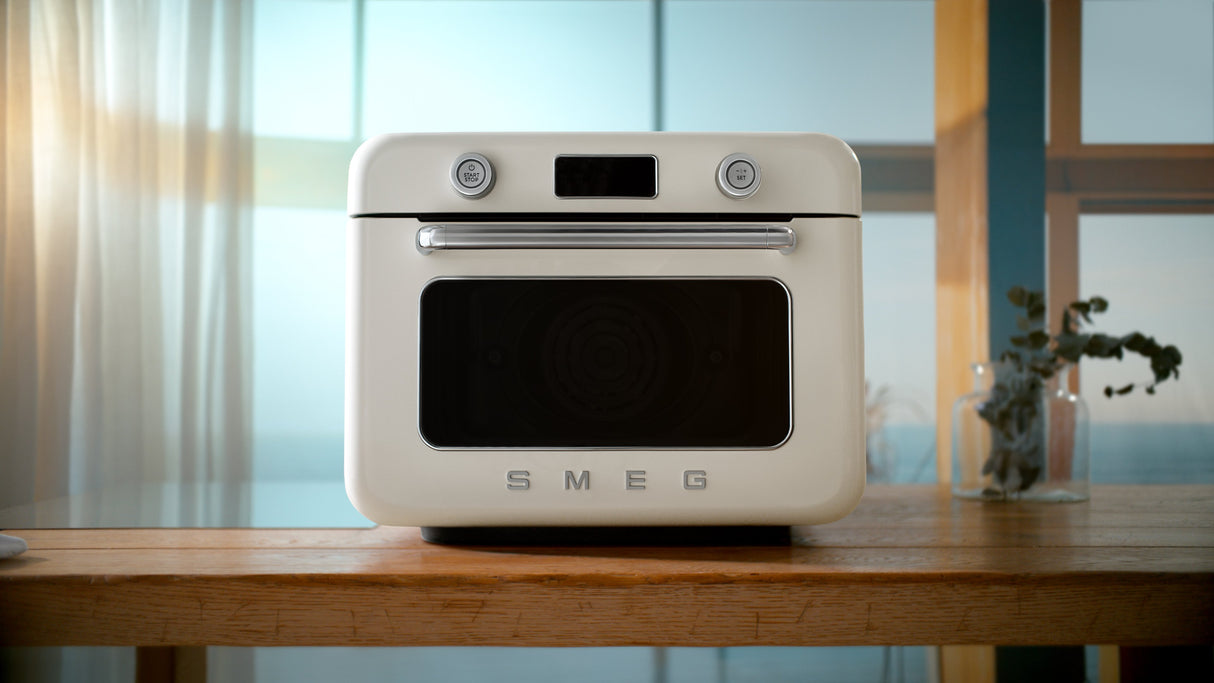 EAN 8017709329570 - Smeg COF01CREU horno de vapor Crema de color Botones, Giratorio imagen 19