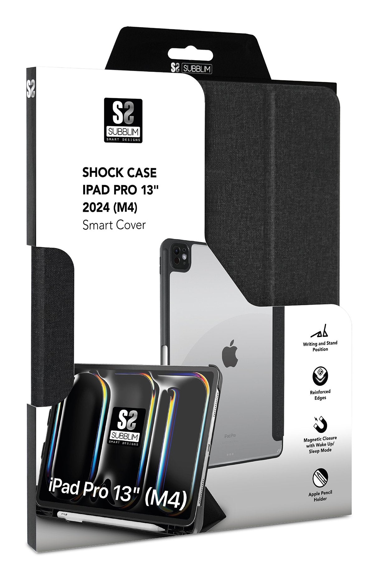 EAN 8436586743154 - SUBBLIM SUBCST-5SC421 funda para tablet 32,8 cm (12.9") Folio Negro imagen 4