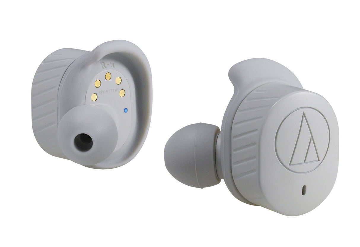 EAN 4961310147020 - Audio-Technica ATH-SPORT7TW Auriculares Inalámbrico Dentro de oído Deportes MicroUSB Bluetooth Gris imagen 1