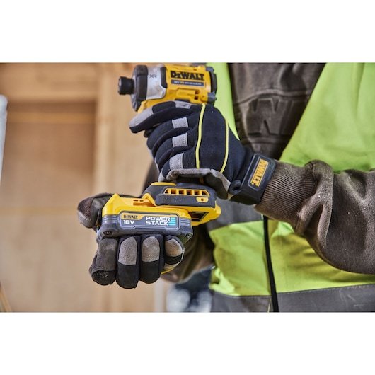 Dewalt Akku-Schlagschrauber Dcf860nt, 1/4", 18volt (Amarillo/Negro, Ohne Akku Und Ladegerät, In T Stak Box) Dcf860nt-Xj