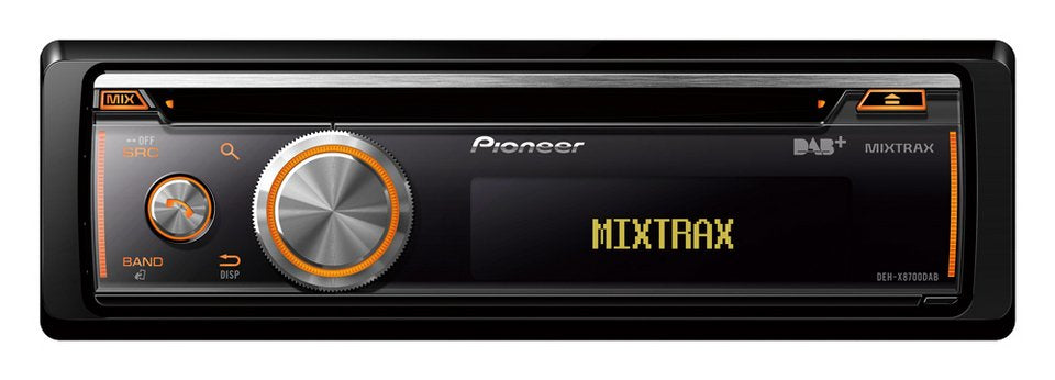 Pioneer Deh-X8700dab Receptor Multimedia Para Coche Negro Bluetooth