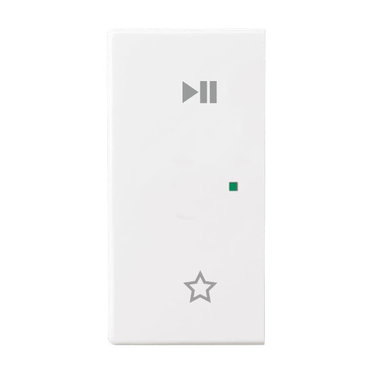 Busch Jaeger Tecla Basculante Blanco Estudio Busch-Freeahome Abdeckungen 6237-21-84