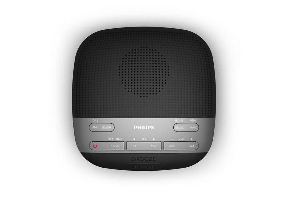Philips Audio Radio Clock Tar-3505/12