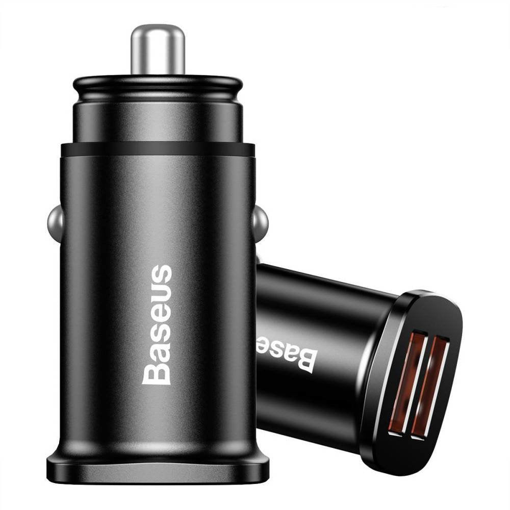 EAN 6953156284180 - Baseus CCALL-DS01 cargador de dispositivo móvil Universal Negro Encendedor de cigarrillos Carga rápida Ex imagen 1