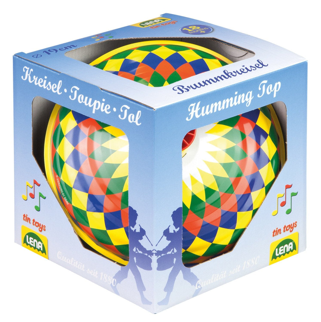 Lena Humming Top 19 Cm Multicolor