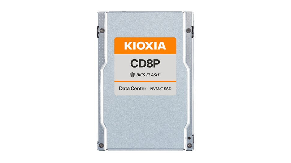 Kioxia Cd8p-R Series Kcd8xpug3t84 3840 Gb 1 Dwpd 2,5" 63,5mm Pcie 5.0 Nvme Sie Sas Ssd