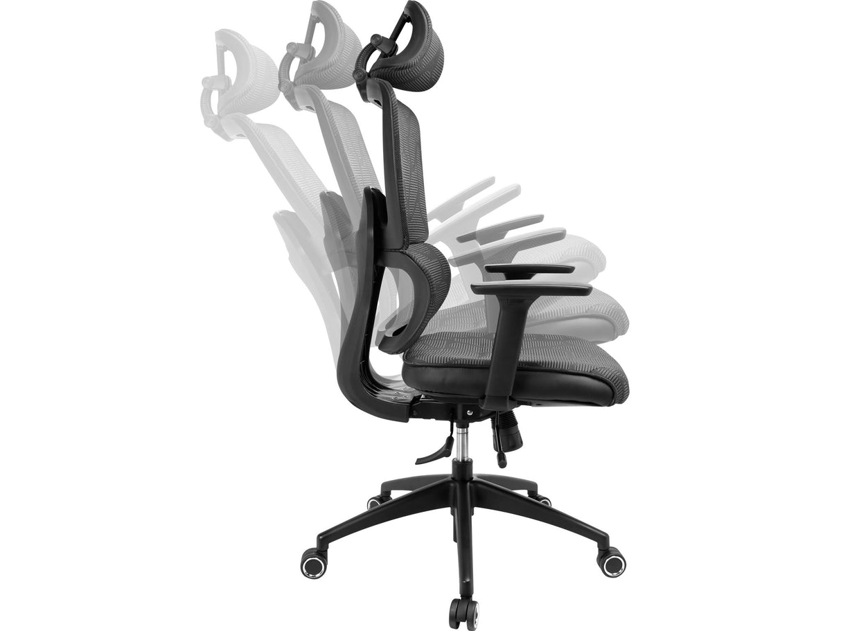 EAN 5705730640964 - Sandberg 640-96 silla para videojuegos Silla para videojuegos universal Asiento acolchado Negro, Gris imagen 5