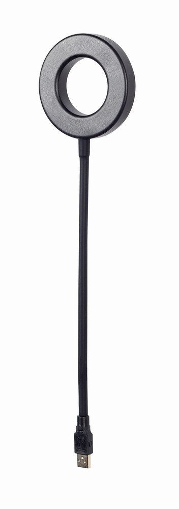 EAN 8716309123730 - Gembird NL-LEDRING-01 aparato USB Negro, Blanco Lámpara imagen 2