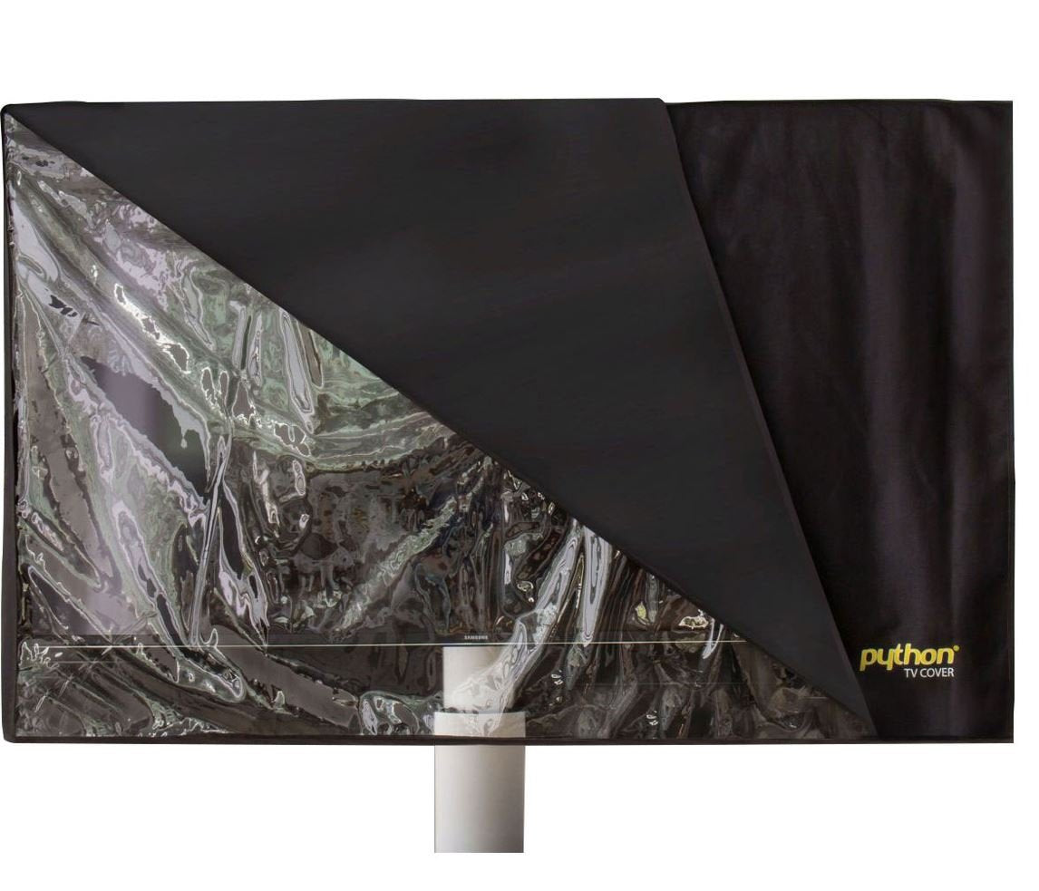 Python Tv-Cover Wetterfester Protección 140x89cm 58" Hasta 60" Tv
