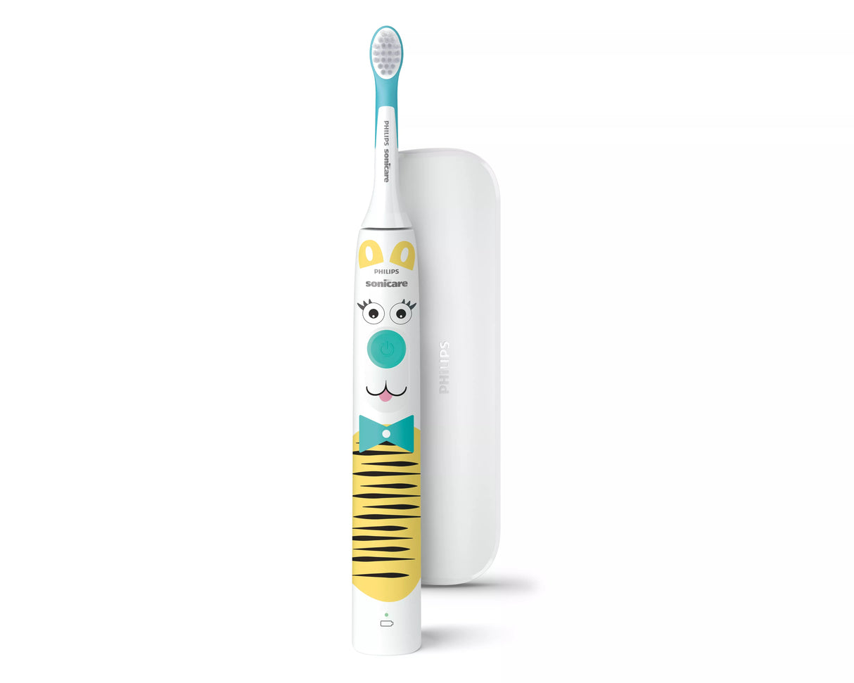 EAN 8720689018777 - Philips HX3603/01 cepillo eléctrico para dientes Niño Cepillo dental sónico Azul, Blanco imagen 3