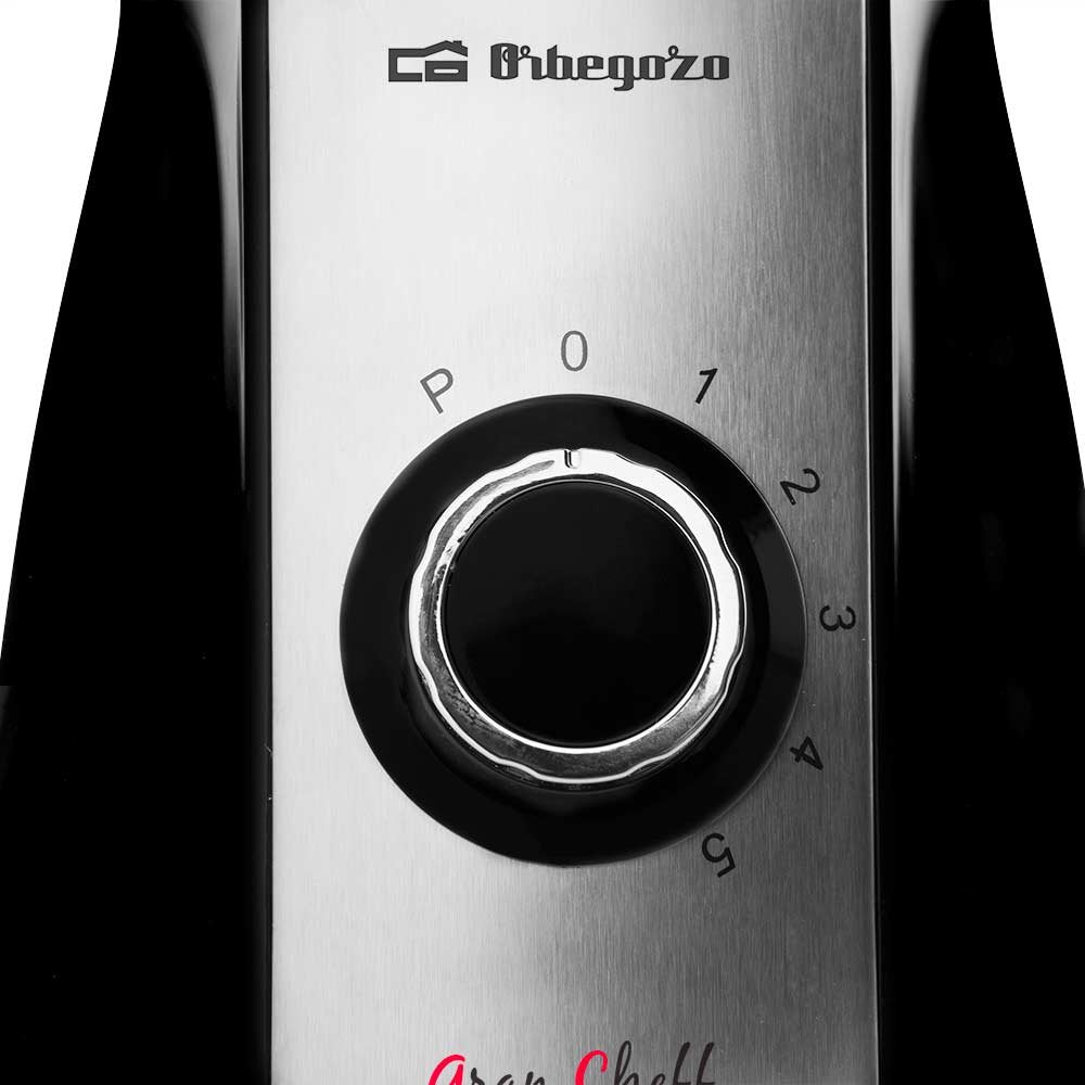 EAN 8435568400108 - Orbegozo BV 6575 licuadora 1,5 L Batidora de vaso 600 W Negro imagen 4