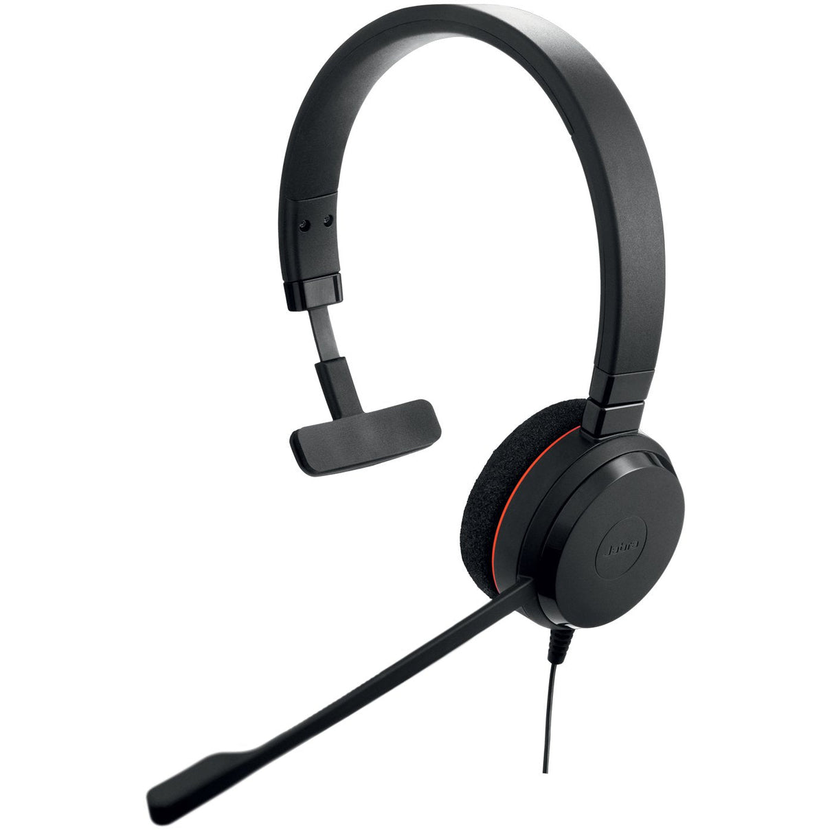 Auriculares Jabra Evolve 20 Cableado De Diadema Mono - Negro - Supra-Aural - 32 Ohm - 150 Hz A 7 Khz - 95 Cm Cable - Cancelación De Ruido Micrófono - Usb Tipo C