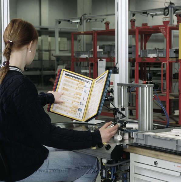 Simema De Paneles Expositores De Mesa Durable Paneles Expositores Variotable10, Multicolor